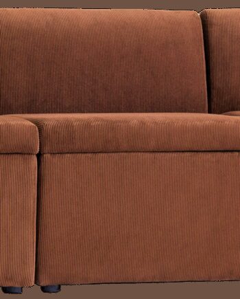 Personers Sofa Nordlys Furniture Varde3places Fløjl Velour Dyb Rød