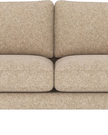 Personers Sofa Rowico Braden Bobby Beige Polyester Med Lakerede Egetræsben