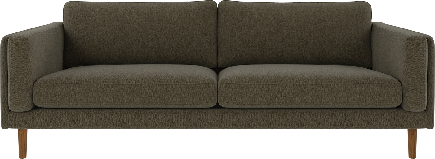 Personers Sofa Rowico Braden Brenda Grøn Polyester Lakeret Egetræ