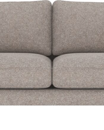 Personers Sofa Rowico Braden Gråbrun Bobby Polyesterstof Ben Massivt Egetræ 21687