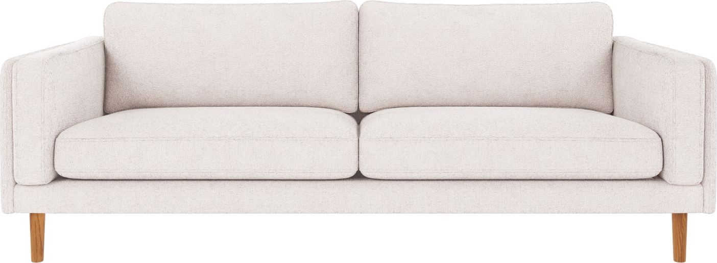 Personers Sofa Rowico Braden Greg Hvid Polyester Fsc Egetræben B216xd87xh78