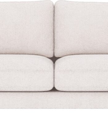 Personers Sofa Rowico Braden Hvid Greg Polyester Med Lakerede Egetræsben 21687