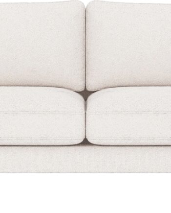 Personers Sofa Rowico Braden Hvidt Alice Stof Med Lakerede Egetræsben B216xd87xh78