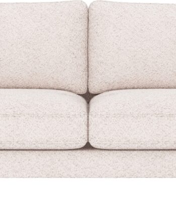 Personers Sofa Rowico Braden Hvidt Anna Stof Med Lakerede Egetræsben 216x87x78