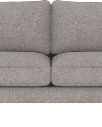 Personers Sofa Rowico Braden Lysegrå Brun Stof Greg Med Fsc Miks Egetræsstel Skandinavisk Design Høj Komfort