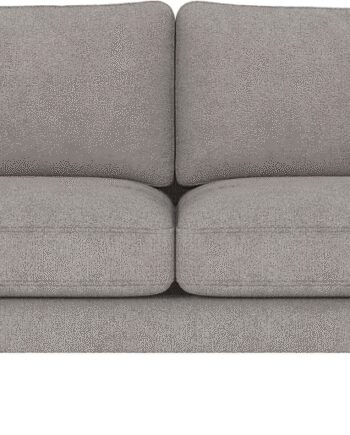 Personers Sofa Rowico Braden Lysegrå Greg Polyester Lakerede Egetræsben 216x87