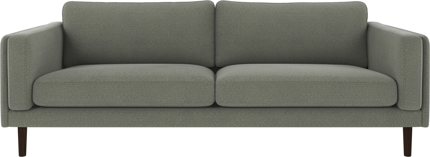 Personers Sofa Rowico Braden Moderne Nordisk Design Grønt Rita Tekstilstof Lakerede Egetræsben