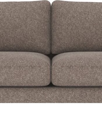 Personers Sofa Rowico Braden Mørk Beige Bobby Stof Med Hvidvaskede Egetræsben Skandinavisk Design