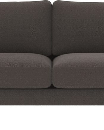 Personers Sofa Rowico Braden Rita Mørkegrå Polyester Stof Med Lakeret Egetræsben 216 Bred Dybt Sæde Skandinavisk Design