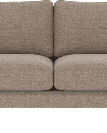 Personers Sofa Rowico Braden Robin 109 Gråbeige Polyester Fsc Mix Træramme Hvidvaskede Egetræsben