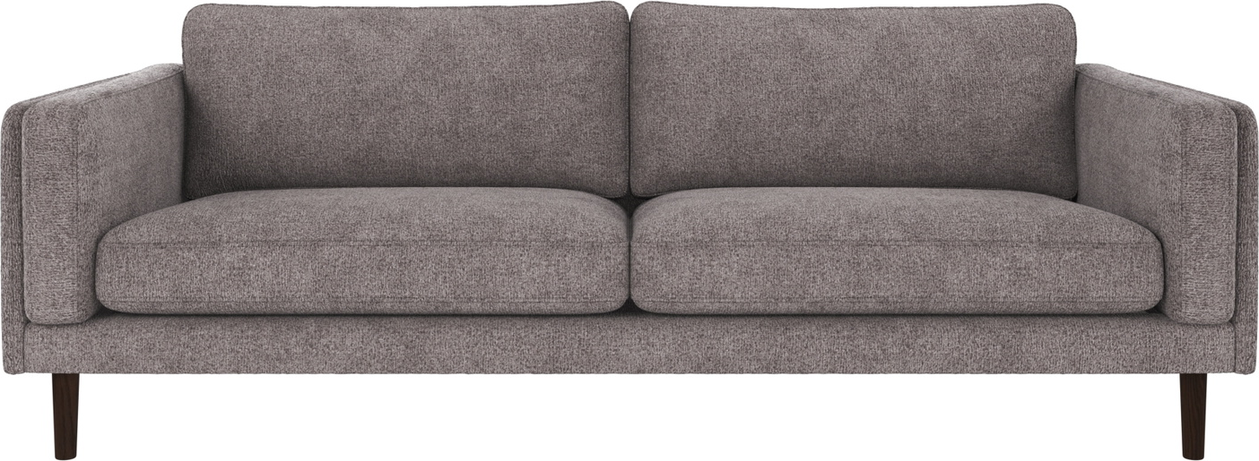 Personers Sofa Rowico Braden Skandinavisk Design Gråbrun Greg Stof Fsc Mix Egetræsben