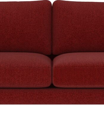 Personers Sofa Rowico Braden Tidløst Nordisk Design Anna Rød Med Hvidkalkede Egetræben