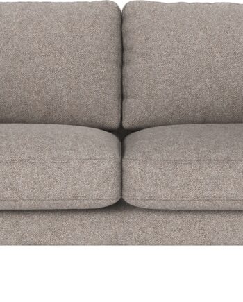 Personers Sofa Rowico Corwin Bobby Gråt Polyester Med Sortlakerede Metalben H83 B190 D98