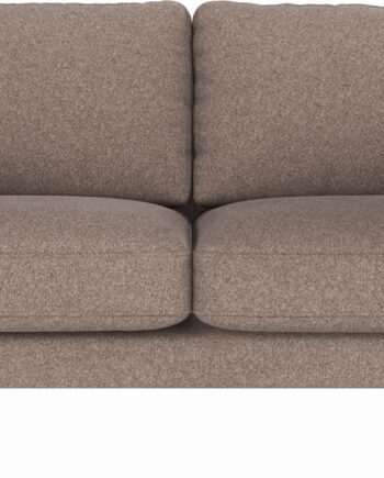 Personers Sofa Rowico Corwin Brenda Beige Sort 190 Metalben Nordisk Minimalisme
