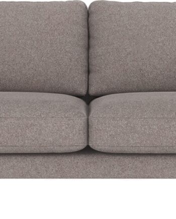 Personers Sofa Rowico Corwin Brenda Grå Beige Polyester Sort Metalben Fsc Mix Ramme