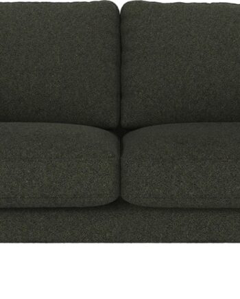 Personers Sofa Rowico Corwin Dybgrøn Alice 162 Med Sortlakerede Metalben 190x98