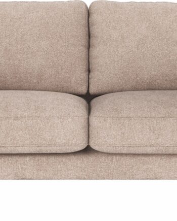 Personers Sofa Rowico Corwin Greg Lysebeige Stof Med Sorte Metalben B190xd98xh83