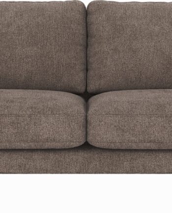 Personers Sofa Rowico Corwin Greg Mørk Beige 238 Bred Med Sorte Metalben