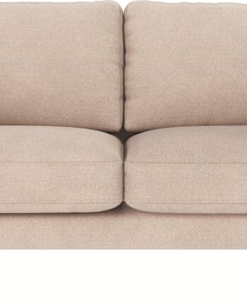 Personers Sofa Rowico Corwin Lysebeige Polyester   Sort Metalben 83190