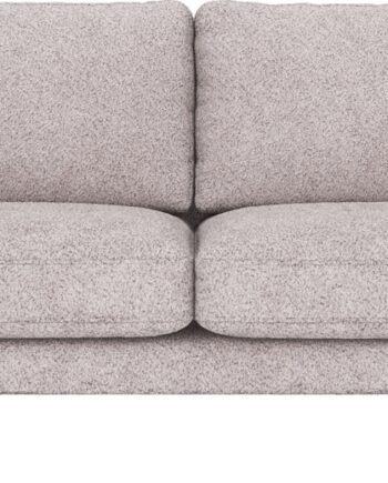Personers Sofa Rowico Corwin Lysegrå Anna Stof Med Sorte Metalben Moderne Nordisk Design