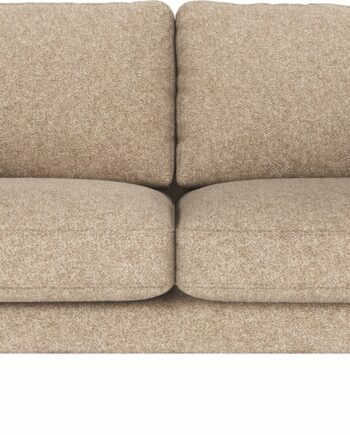 Personers Sofa Rowico Corwin Nordisk Design Beige Melange Bobby Stof Fsc Mix Træ Stel Sorte Metalben