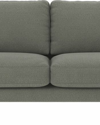 Personers Sofa Rowico Corwin Rita 158 Grøn Stof Med Sorte Pulverlakerede Metalben 238x98