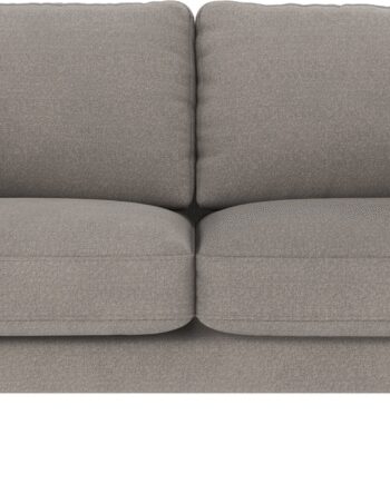 Personers Sofa Rowico Corwin Rita Lysegrå Sort Metalstel B190xd98xh83