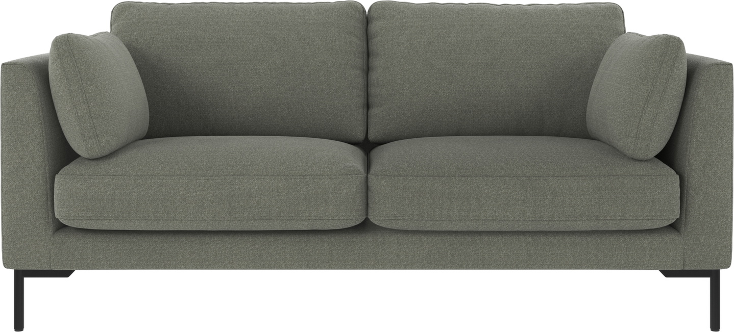 Personers Sofa Rowico Corwin Rita Stof Grøn Med Sort Metalstel
