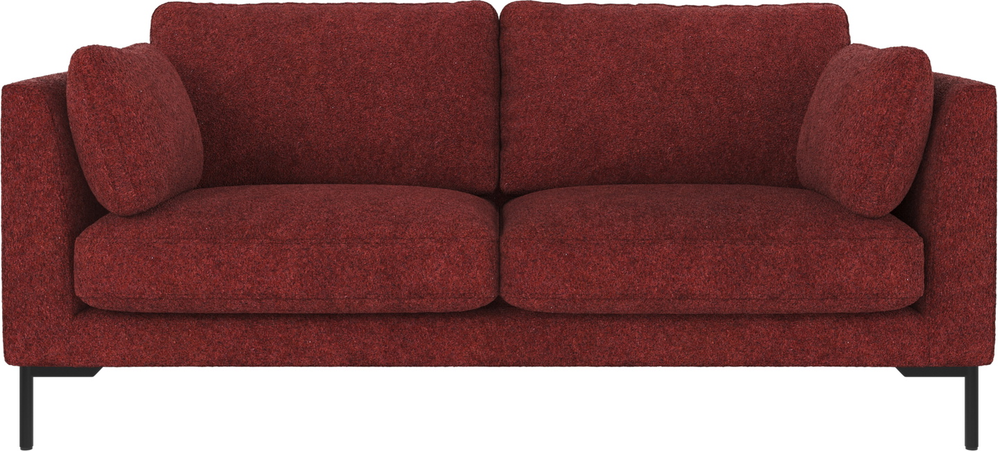 Personers Sofa Rowico Corwin Rød Sort Anna Polyester H83b190d98