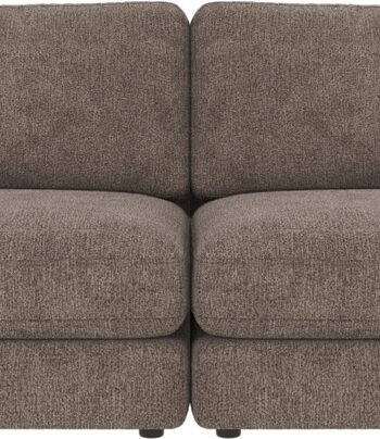 Personers Sofa Rowico Duncan Greg Mørk Beige Polyestersstof Modulopbygget 258