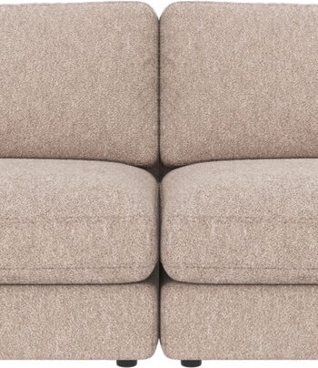 Personers Sofa Rowico Duncan Lysebeige Alice Stof Med Koldskum Modulopbygning B258xd103xh78