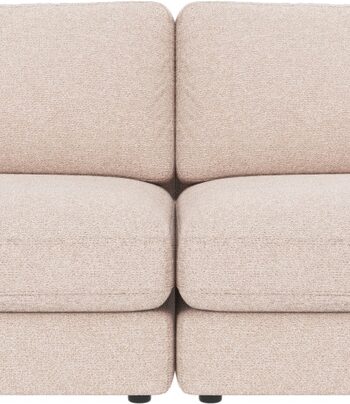 Personers Sofa Rowico Duncan Max Lysebeige Stof Fsc Certificeret Modulopbygget 258x103x78