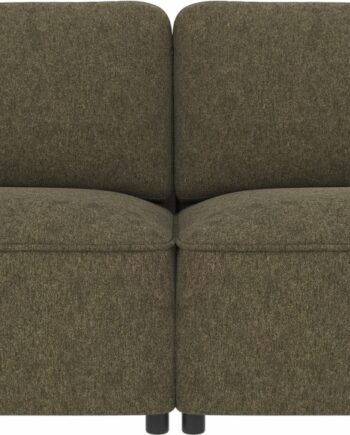 Personers Sofa Rowico Norris Brenda Dybgrøn 100 Polyester Skandinavisk Design B226d102h80