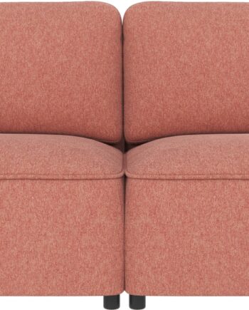 Personers Sofa Rowico Norris Brenda Polyesterstof Rød 226 Bred