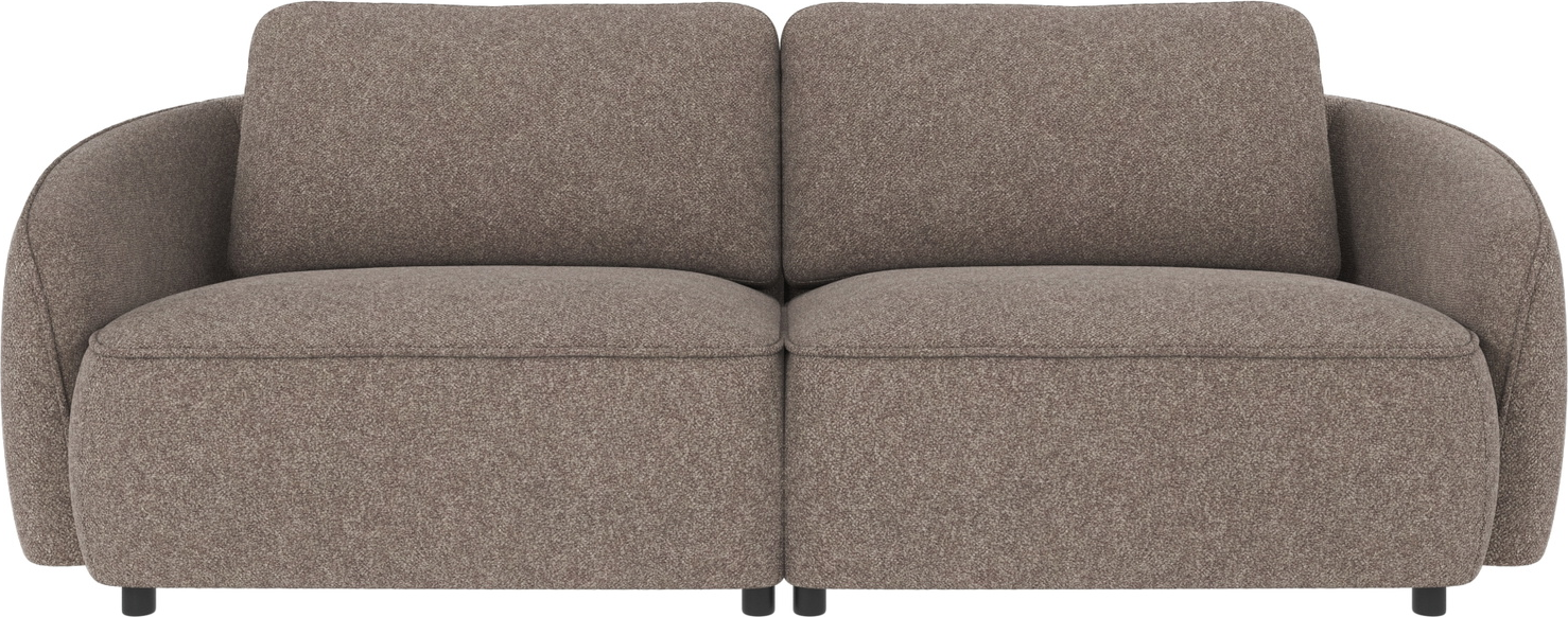 Personers Sofa Rowico Norris Mørk Beige Bobby Stof Organisk Design Slidstærk Martindale 100 000 Fsc Mix Træ