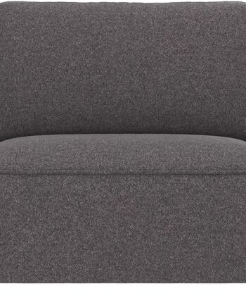 Personers Sofa Rowico Norris Mørkegrå Brenda Polyester Tidløst Design Med Koldskum Zigzag Fjedre