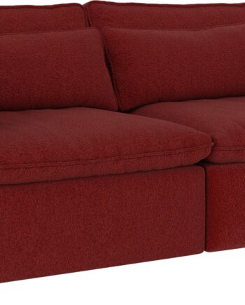 Personers Sofa Rowico Rawlins Anna Rød Polyesterstof 226x116x85