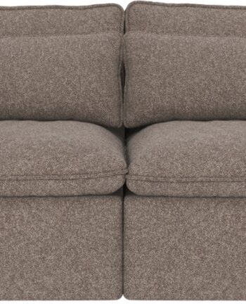 Personers Sofa Rowico Rawlins Bobby Stof Mørk Beige Dyb Siddeflade 116