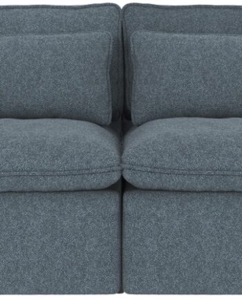 Personers Sofa Rowico Rawlins Maxi Mellemblå Bobby Polyester 259 Bred