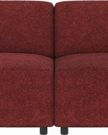 Personers Sofa Rowico Willard Anna Rød Tekstil B236 D98 H70