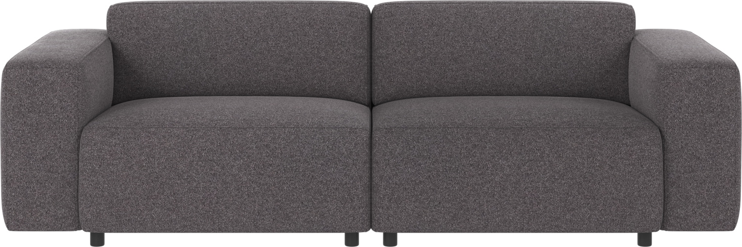 Personers Sofa Rowico Willard Brenda Mørkegrå Polyester H70xb236xd98