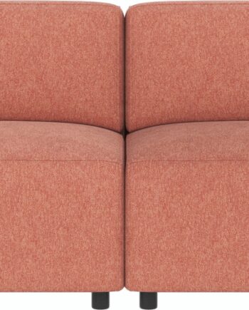Personers Sofa Rowico Willard Brenda 100 Polyester Rød Fsc Mix Stel 70236 Modulopbygget