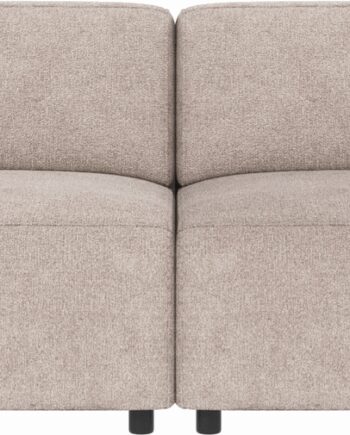 Personers Sofa Rowico Willard Greg Lysegrå Stof Modulopbygget