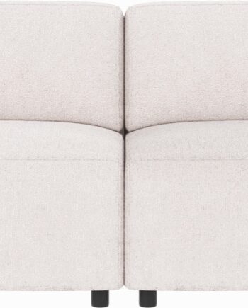 Personers Sofa Rowico Willard Hvidt Greg Polyesterstof Med Zigzag Fjedre   Koldskum