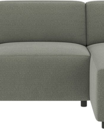 Personers Sofa Rowico Willard Med Chaiselounge Grøn Rita 158 Stof Modulopbygget Nordisk Design 312x161
