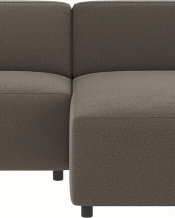 Personers Sofa Rowico Willard Mellemgrå Rita 108 Stof Med Chaiselong Skandinavisk Design H70b234d161
