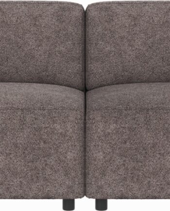 Personers Sofa Tremandssofa Rowico Willard Anna Stof Mørkegrå 236x98x70