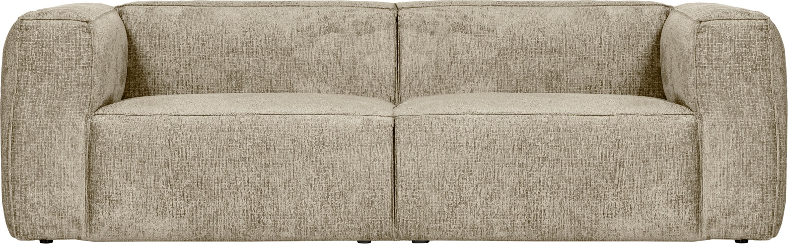 Personers Sofa Woood Bean Creme Polyester Velvet 246 Bred