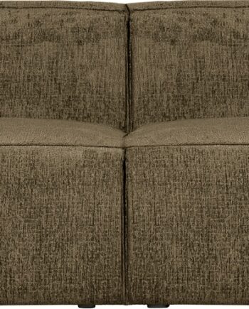 Personers Sofa Woood Bean Grøn Strukturfløjl L246 Modulopbygget Robust Design