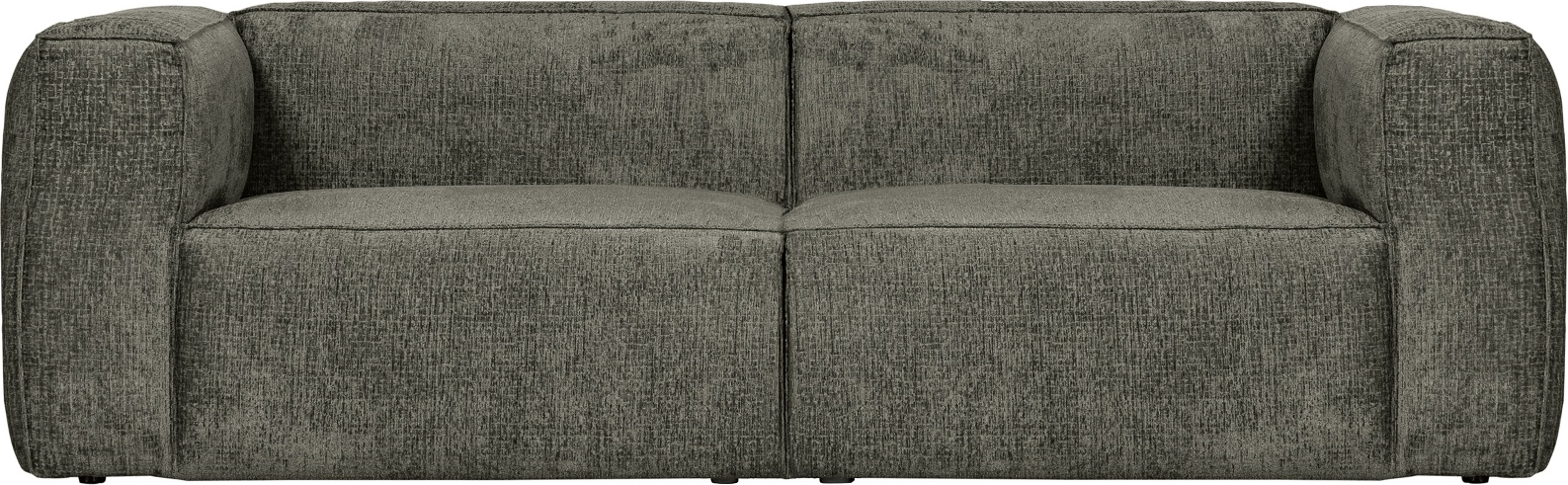 Personers Sofa Woood Bean Mørkegrå Strukturvelour